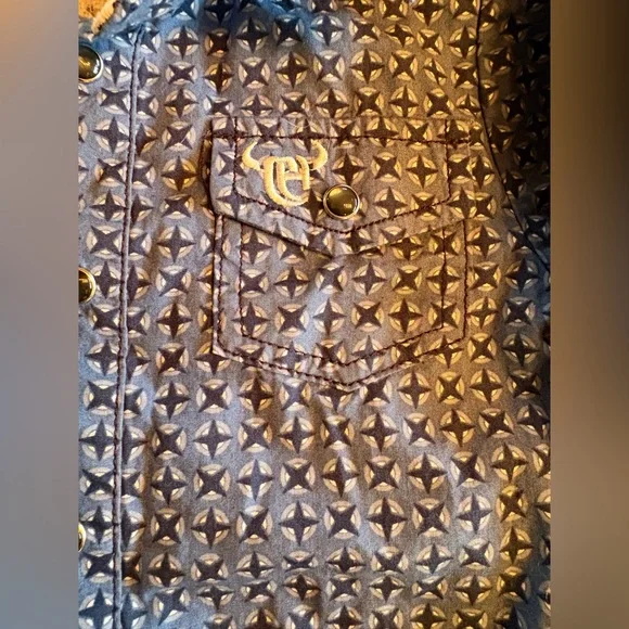 Cowboy Hardware 6 Month Cotton Onesie - Picture 2 of 8